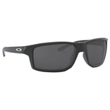 Oakley Gibston Sunglasses - Matte Black / Prizm Black Polarized Lens