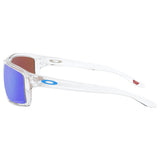 Oakley Gibston Sunglasses - Polished Clear / Prizm Sapphire Lens