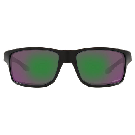 Oakley Gibston Sunglasses - Matte Black / Prizm Jade Lens