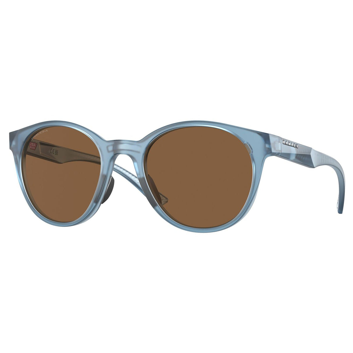 Oakley Spindrift Sunglasses - Matte Trans Stonewash / Prizm Bronze Lens