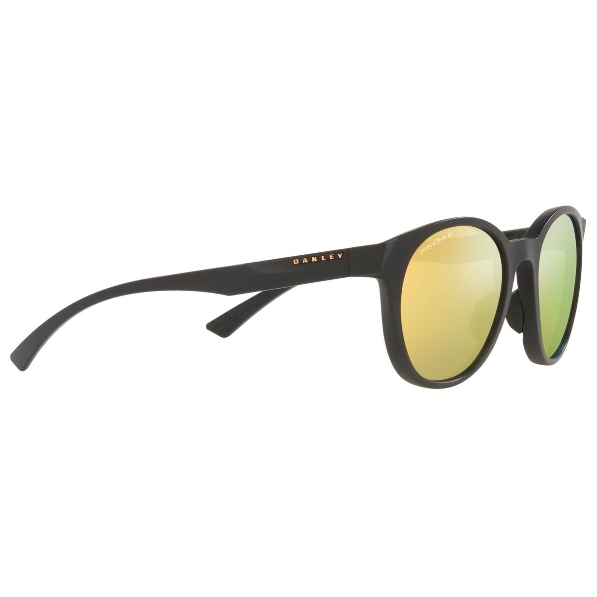 Oakley Spindrift Sunglasses - Matte Black / Prizm Rose Gold Polarized Lens