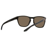 Oakley Manorburn Sunglasses - Polished Black / Prizm Rose Gold Lens