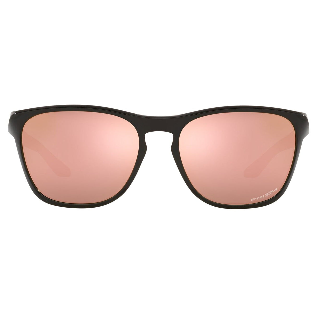 Oakley Manorburn Sunglasses - Polished Black / Prizm Rose Gold Lens