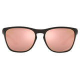 Oakley Manorburn Sunglasses - Polished Black / Prizm Rose Gold Lens