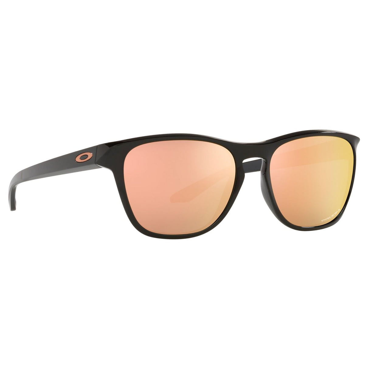 Oakley Manorburn Sunglasses - Polished Black / Prizm Rose Gold Lens