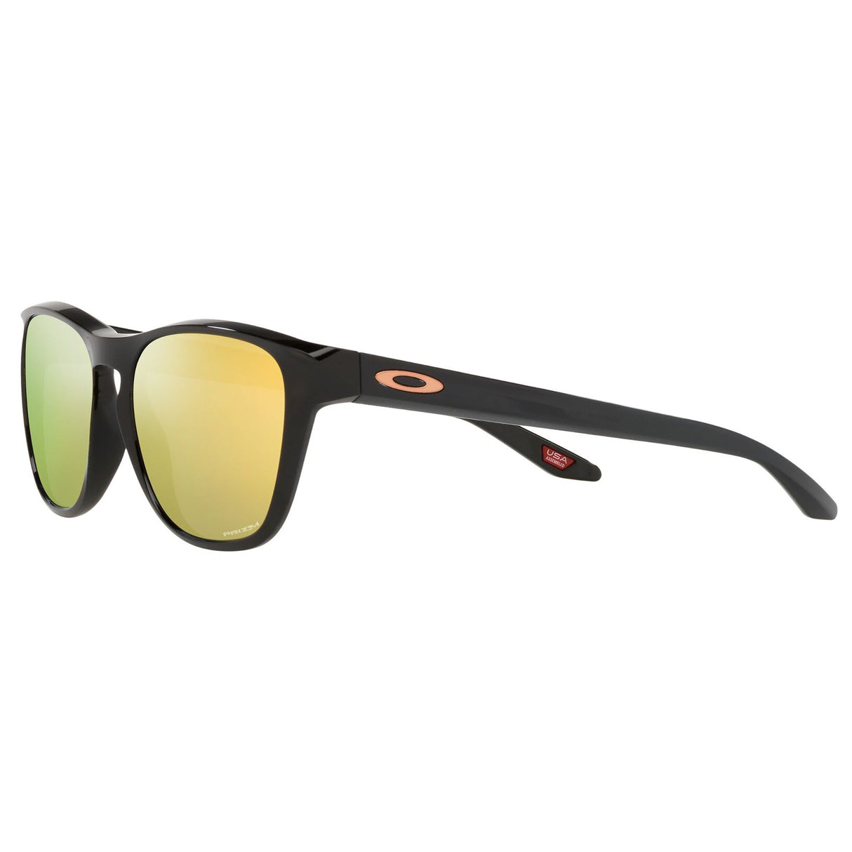 Oakley Manorburn Sunglasses - Polished Black / Prizm Rose Gold Lens