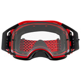 Oakley Airbrake Moto Red MX Goggle - Clear
