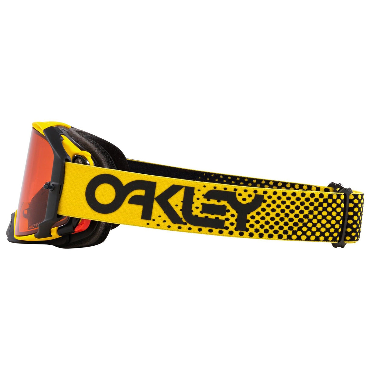 Oakley Airbrake Moto Yellow MX Goggle - Bronze Prizm