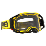 Oakley Airbrake Moto Yellow MX Goggle - Clear
