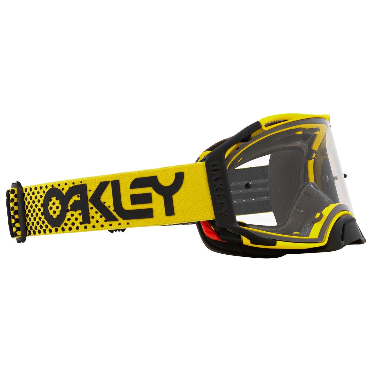 Oakley Airbrake Moto Yellow MX Goggle - Clear