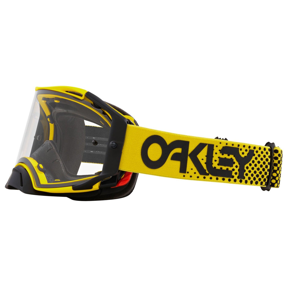 Oakley Airbrake Moto Yellow MX Goggle - Clear