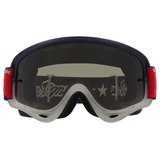 Oakley O Frame TLD Red / White / Blue Stars MX Goggle - Dark Grey