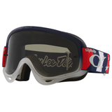 Oakley O Frame TLD Red / White / Blue Stars MX Goggle - Dark Grey