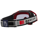 Oakley Airbrake TLD Grey Blocks MX Goggle - Light Grey