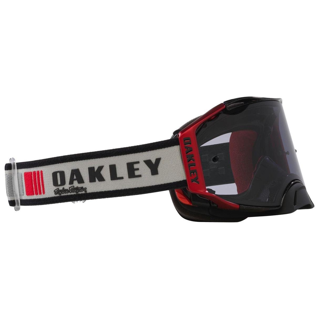 Oakley Airbrake TLD Grey Blocks MX Goggle - Light Grey