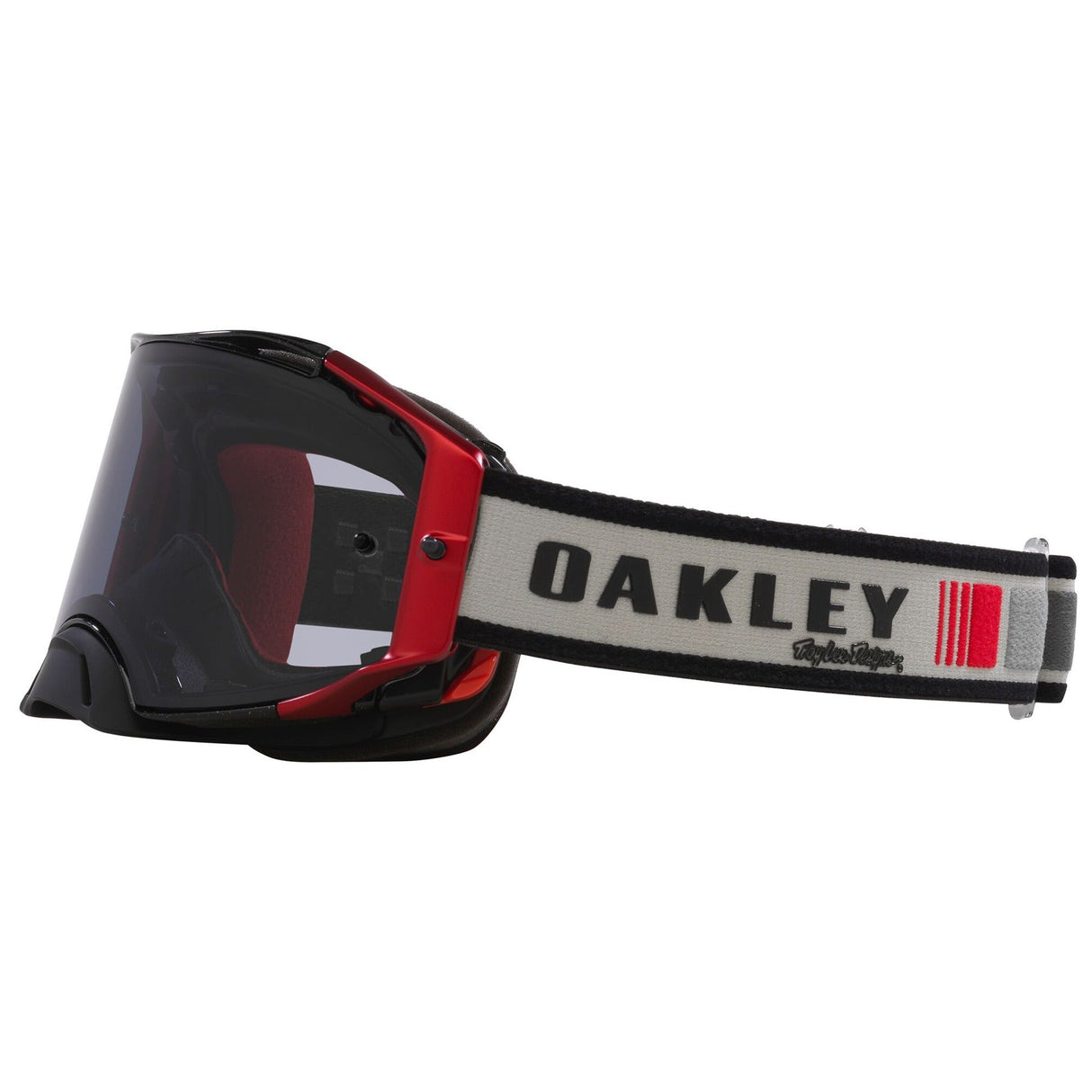 Oakley Airbrake TLD Grey Blocks MX Goggle - Light Grey