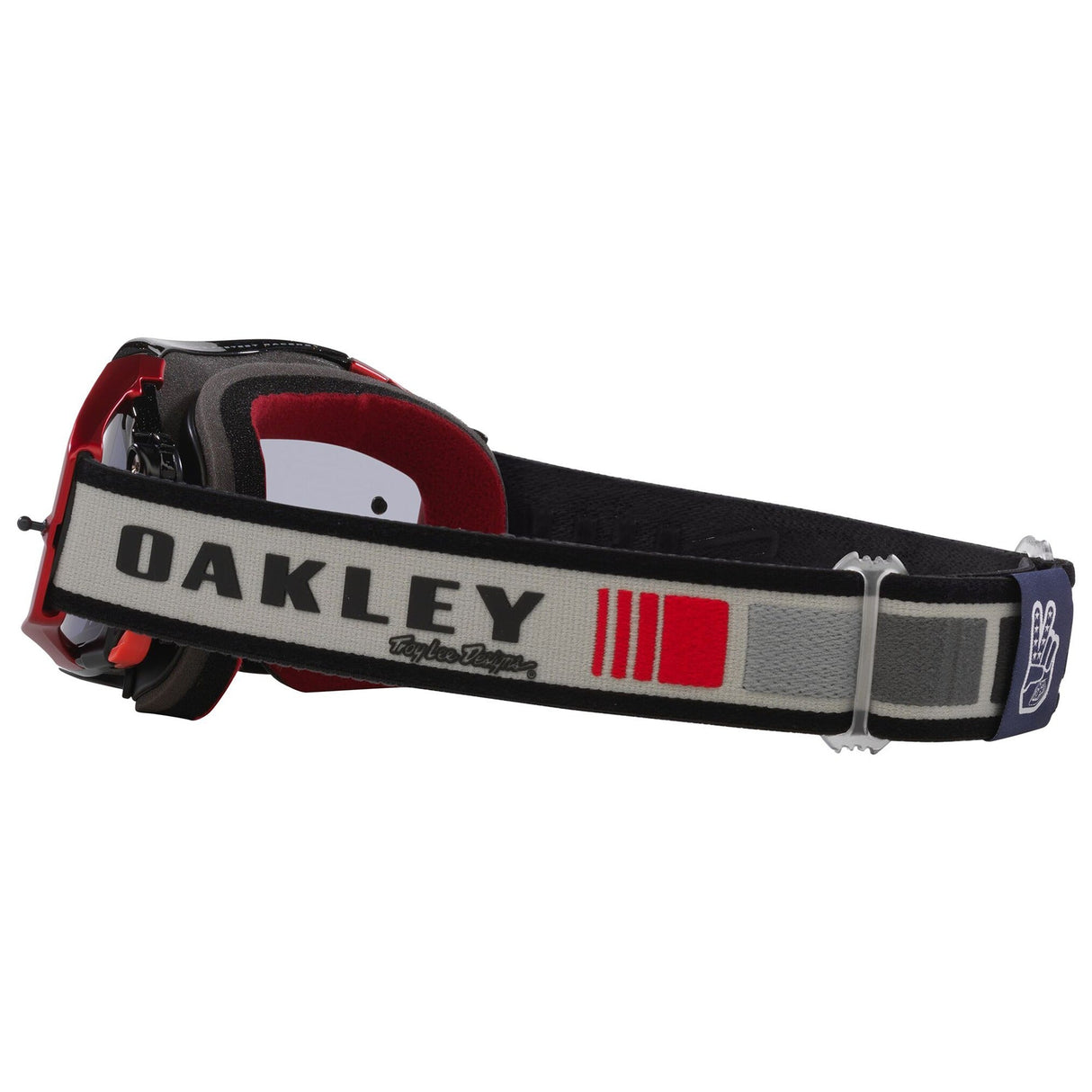 Oakley Airbrake TLD Grey Blocks MX Goggle - Light Grey