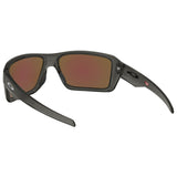 Oakley Double Edge Sunglasses - Grey Smoke / Prizm Sapphire Iridium Polar Lens
