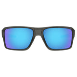 Oakley Double Edge Sunglasses - Grey Smoke / Prizm Sapphire Iridium Polar Lens