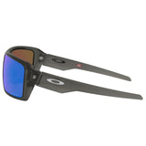 Oakley Double Edge Sunglasses - Grey Smoke / Prizm Sapphire Iridium Polar Lens