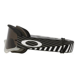 Oakley O Frame Black Brutal MX Goggle - Dark Grey