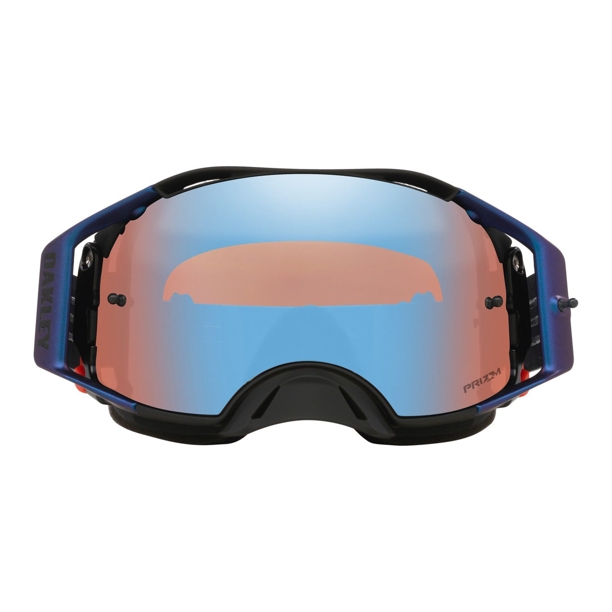 Oakley Airbrake Grey Strike MX Goggle - Prizm MX Sapphire