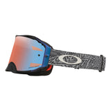 Oakley Airbrake Grey Strike MX Goggle - Prizm MX Sapphire