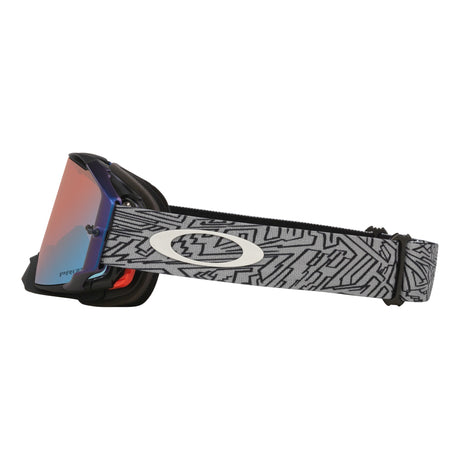 Oakley Airbrake Grey Strike MX Goggle - Prizm MX Sapphire