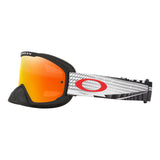 Oakley O Frame 2.0 Pro Black Forge MX Goggle - Fire Iridium