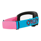 Oakley O Frame 2.0 Pro 2 Stroke Blue/Pink MX Goggle - Clear