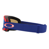 Oakley O Frame 2.0 Pro Team Red MX Goggle - Black Ice Iridium