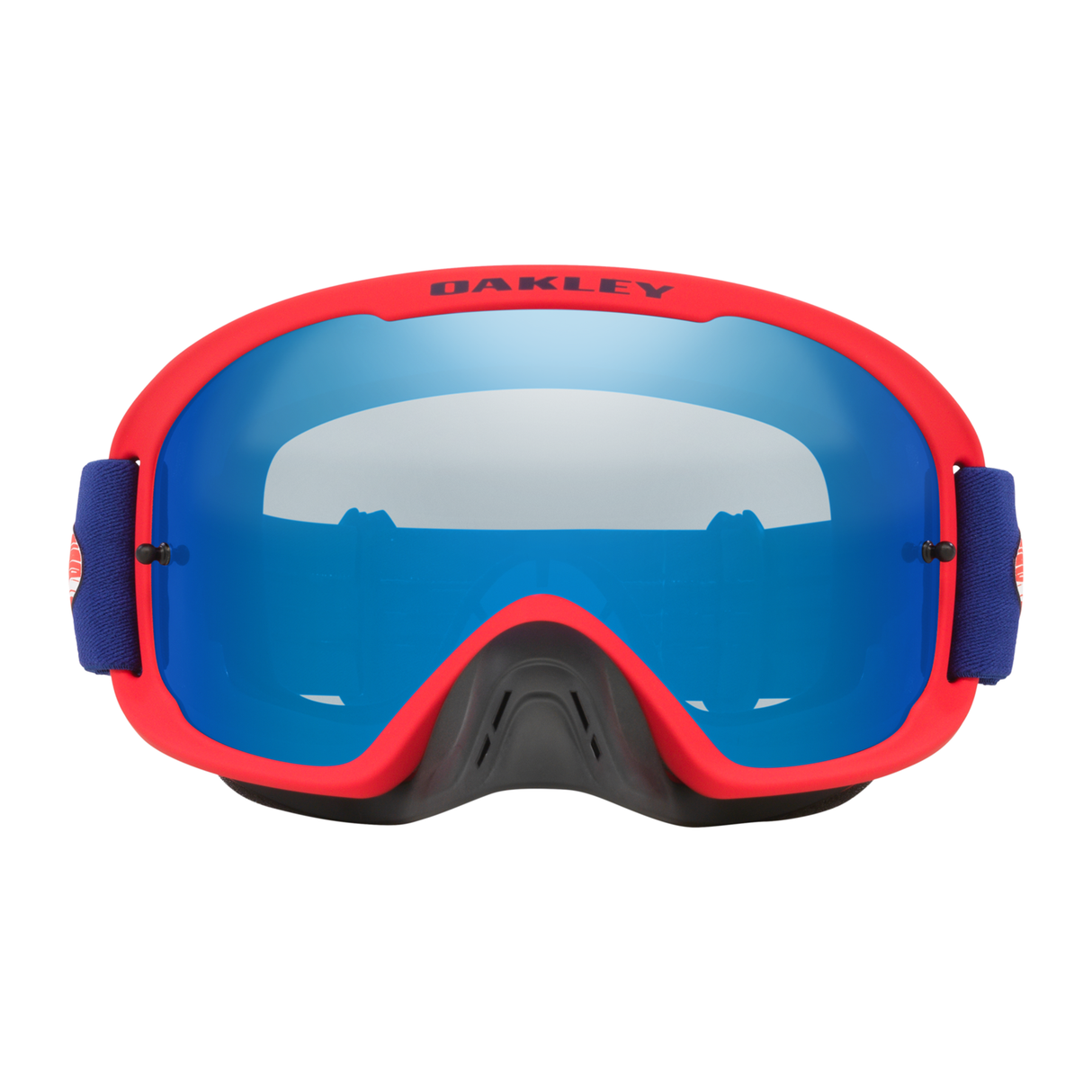 O Frame 2.0 Pro MX Team Red w/Black Ice Iridium