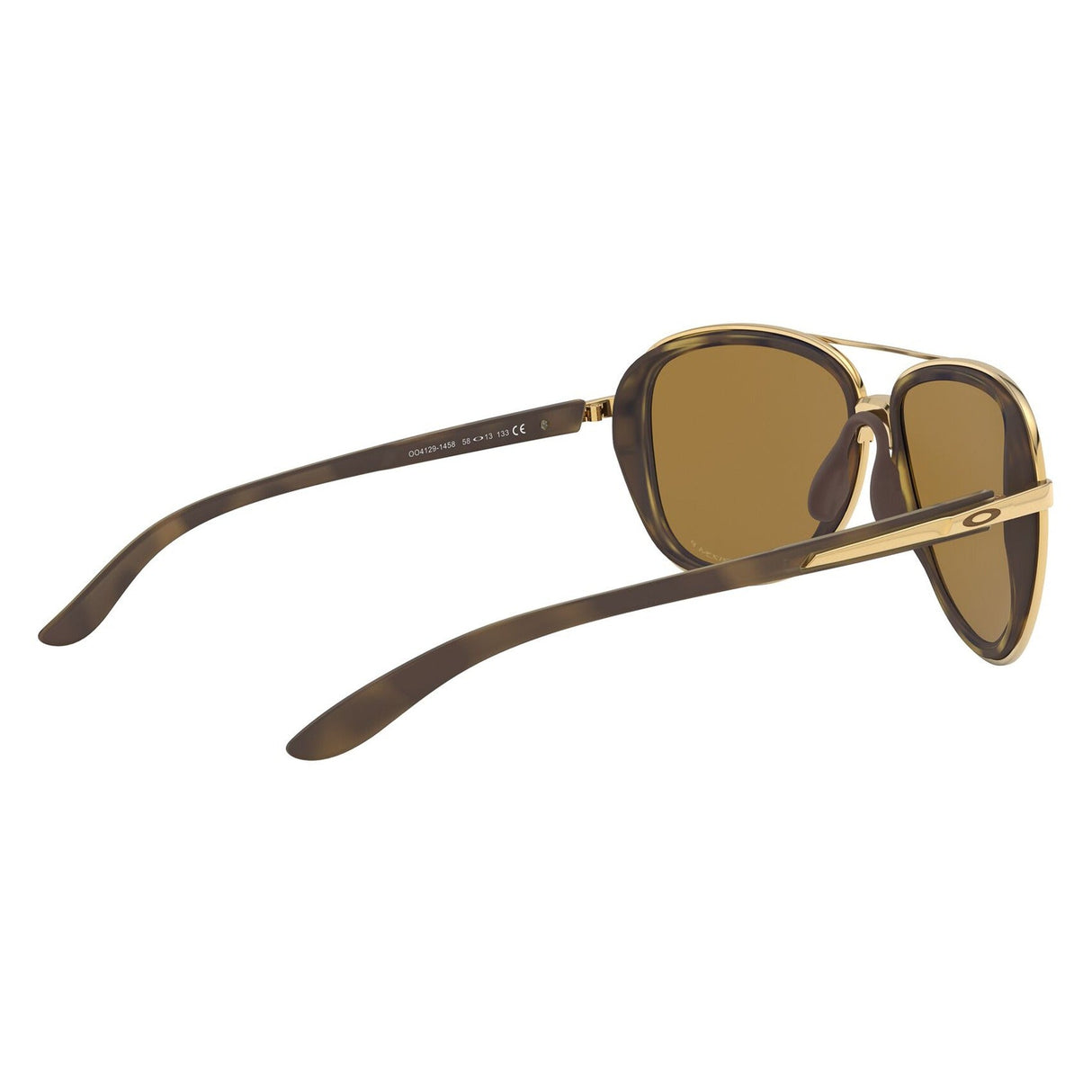 Oakley Split Time Sunglasses - Brown Tortoise/Gold/Rose Gold Polarized