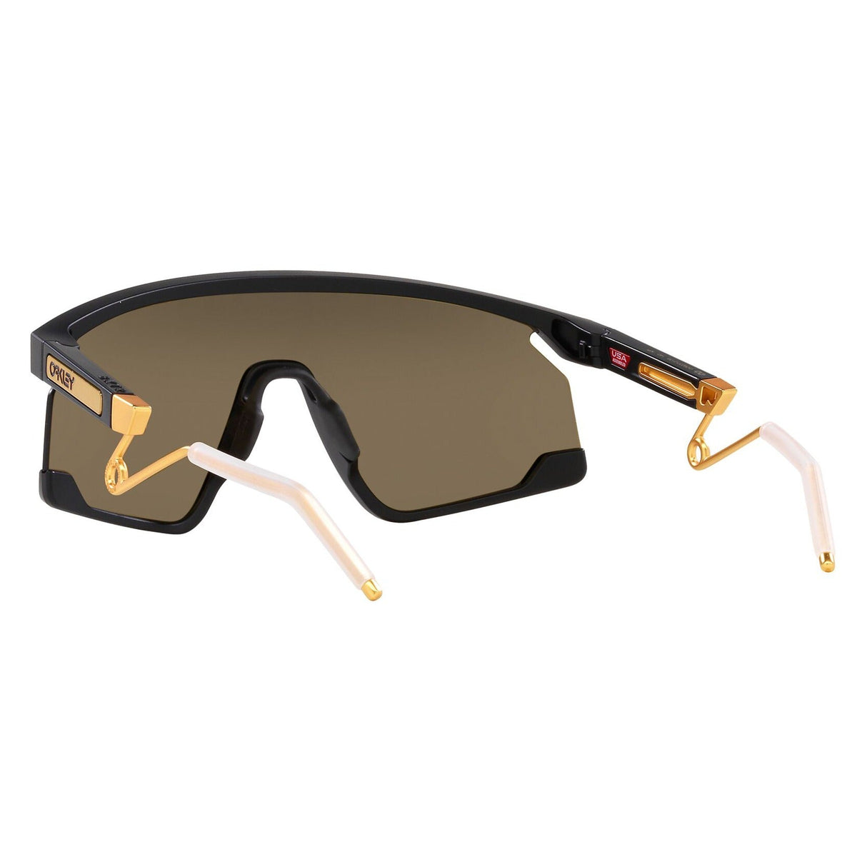 Oakley BXTR Metal Sunglasses - Matte Black/Prizm 24K