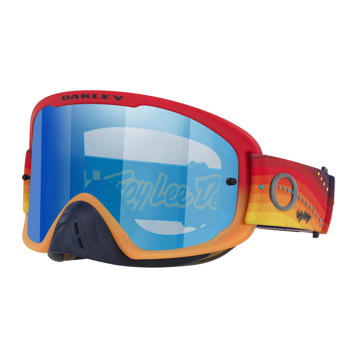 O-Frame 2.0 Pro MX TLD Red/Orange w/Black Ice Iridium