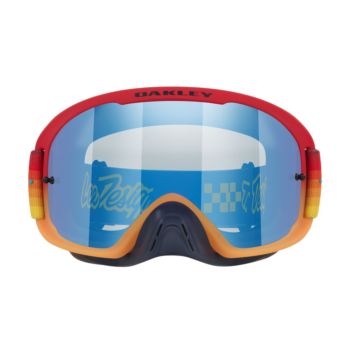 O-Frame 2.0 Pro MX TLD Red/Orange w/Black Ice Iridium