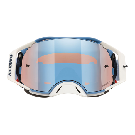 Airbrake MX Sexton Matte White w/Prizm Sapphire