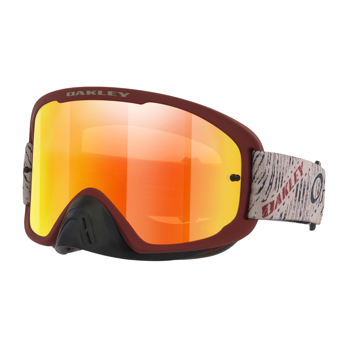 Oakley O Frame 2.0 Pro MX Sand Ruts with Fire Iridium motocross goggle – front view
