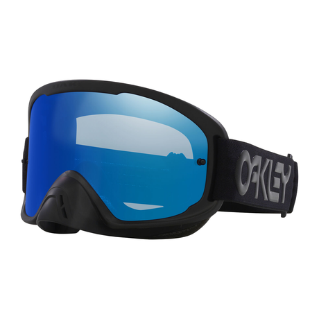 Oakley O Frame 2.0 Pro MX B1B Blackout with Black Ice Iridium motocross goggle – front view