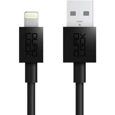 QUADLOCK USB-A TO LIGHTNING CABLE - 20CM