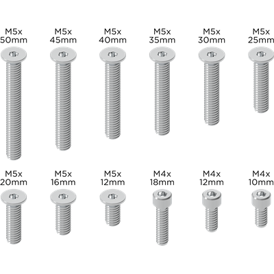 QUADLOCK REPLACEMENT SCREW SET