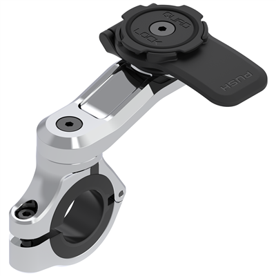 QUADLOCK MOTORCYCLE HANDLEBAR MOUNT PRO CHROME