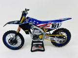 New Ray Toys 1:12 Eli Tomac Motocross of Nations Yamaha YZF 450 Toy Model