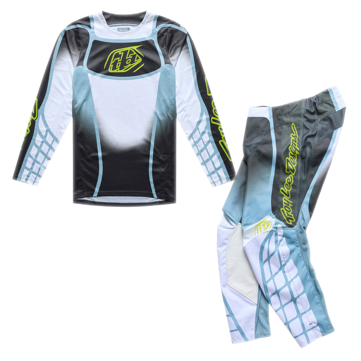 Troy Lee Designs GP Pro Kit Combo - Framework Carbon / Grey