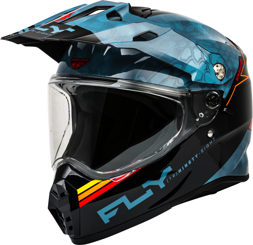 Kinetic Trekker Kryptek Helmet - Slate/Black/Red