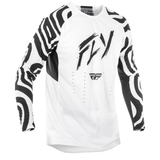 FLY RACING 2025 EVOLUTION DST KIT COMBO ABYSS (WHITE/BLACK)