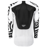 Fly Racing 2025 Evolution DST Jersey Abyss (White/Black)