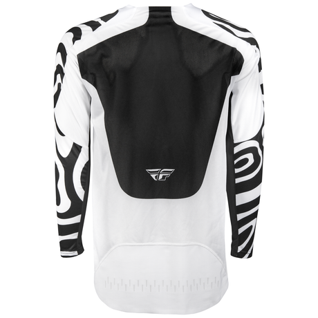 Fly Racing 2025 Evolution DST Jersey Abyss (White/Black)