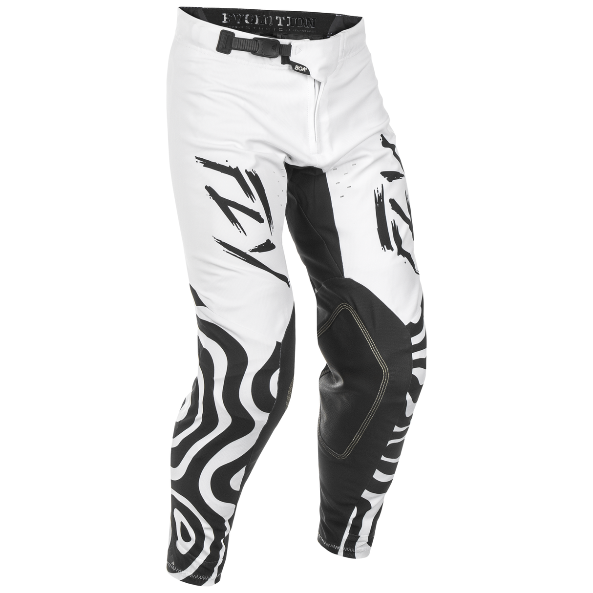 FLY RACING 2025 EVOLUTION DST KIT COMBO ABYSS (WHITE/BLACK)