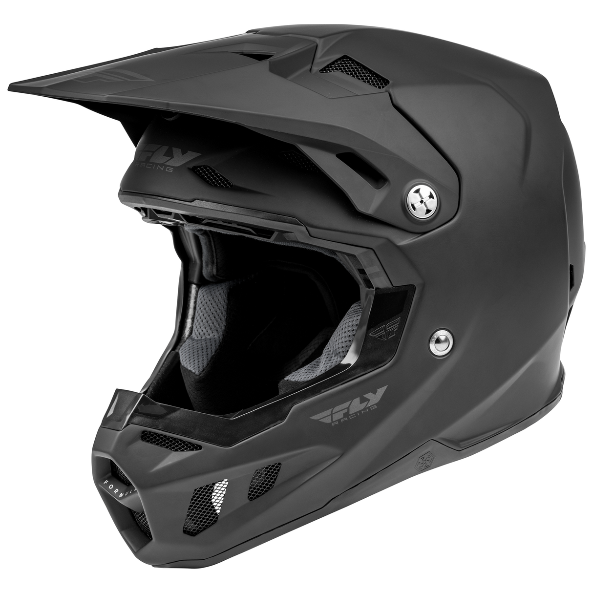 Fly Racing Formula CC Solid Helmet - Matte Black